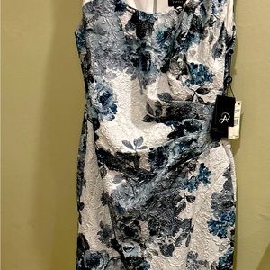 Full length gown with slit NWT Adrianna papell